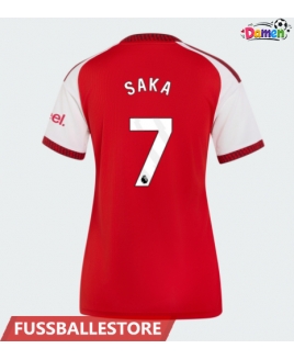 Günstige Arsenal Bukayo Saka #7 Heimtrikot Damen 2026-27 Kurzarm
